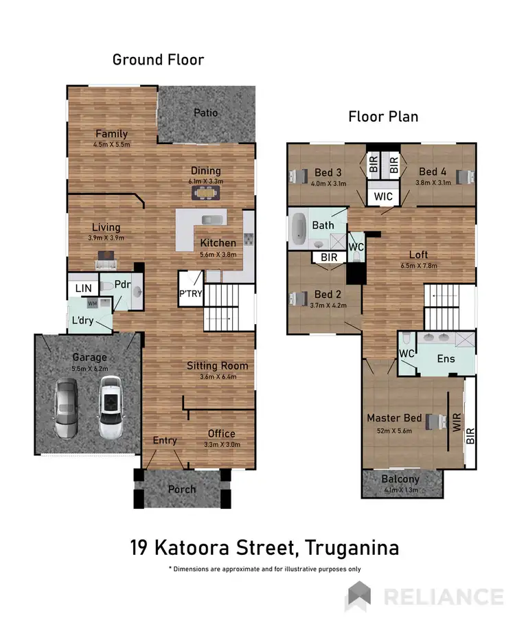 Floorplan of Homely house listing, 19 Katoora Street, Truganina VIC 3029