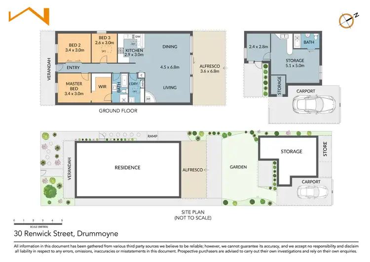 Floorplan of Homely house listing, 30 Renwick Street, Drummoyne NSW 2047