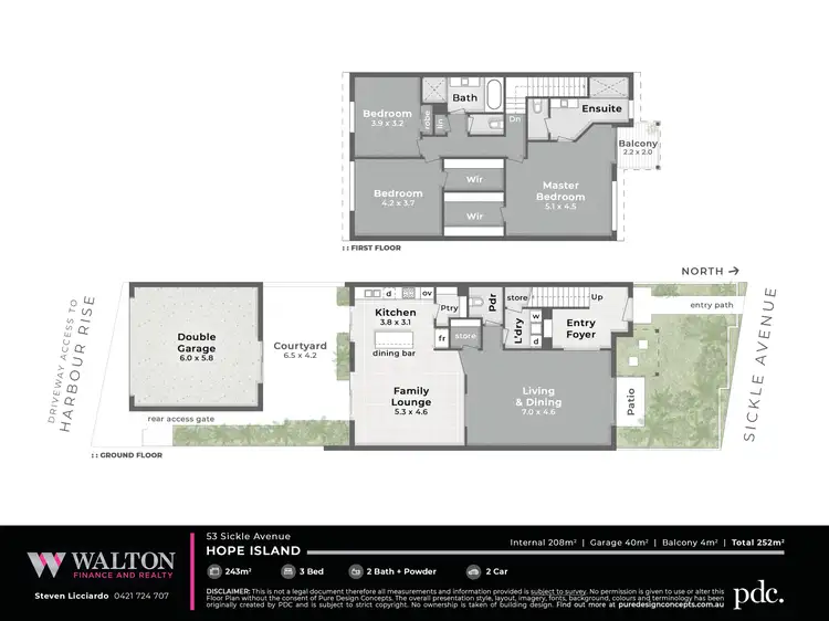 Floorplan of Homely villa listing, 53 Sickle Avenue, Hope Island QLD 4212