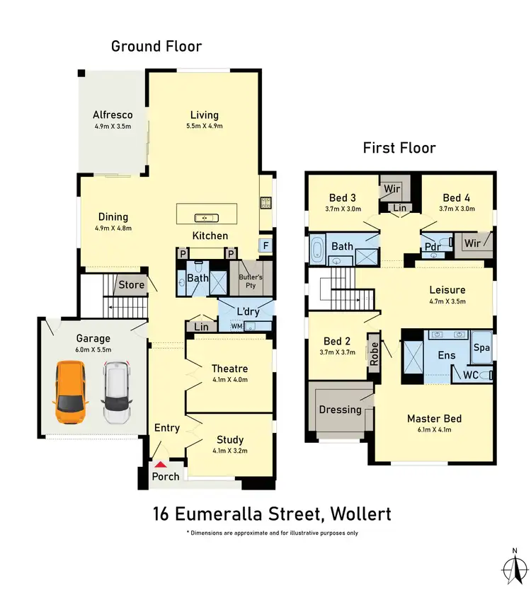 Floorplan of Homely house listing, 16 Eumeralla Street, Wollert VIC 3750