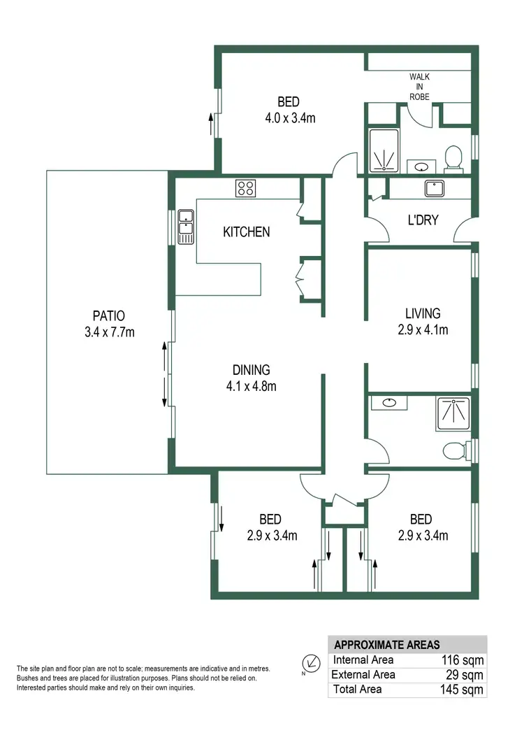Floorplan of Homely house listing, 66 Shiplick Street, Aldershot QLD 4650