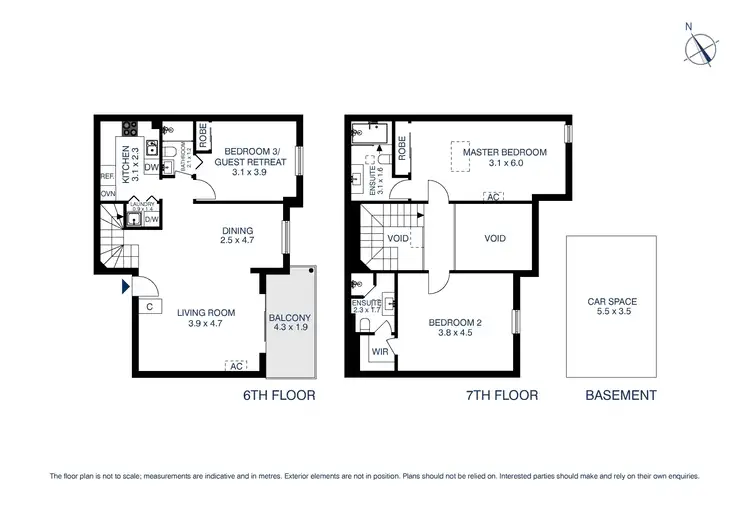 Floorplan of Homely apartment listing, 134/18 Sorrell Street, Parramatta NSW 2150