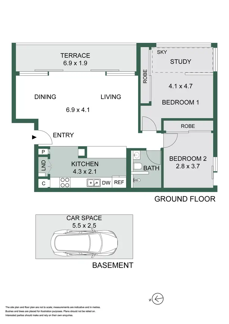 Floorplan of Homely apartment listing, 14/11-21 Rose Street, Chippendale NSW 2008