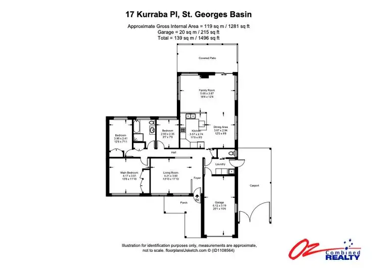 Floorplan of Homely house listing, 17 Kurraba Place, St Georges Basin NSW 2540