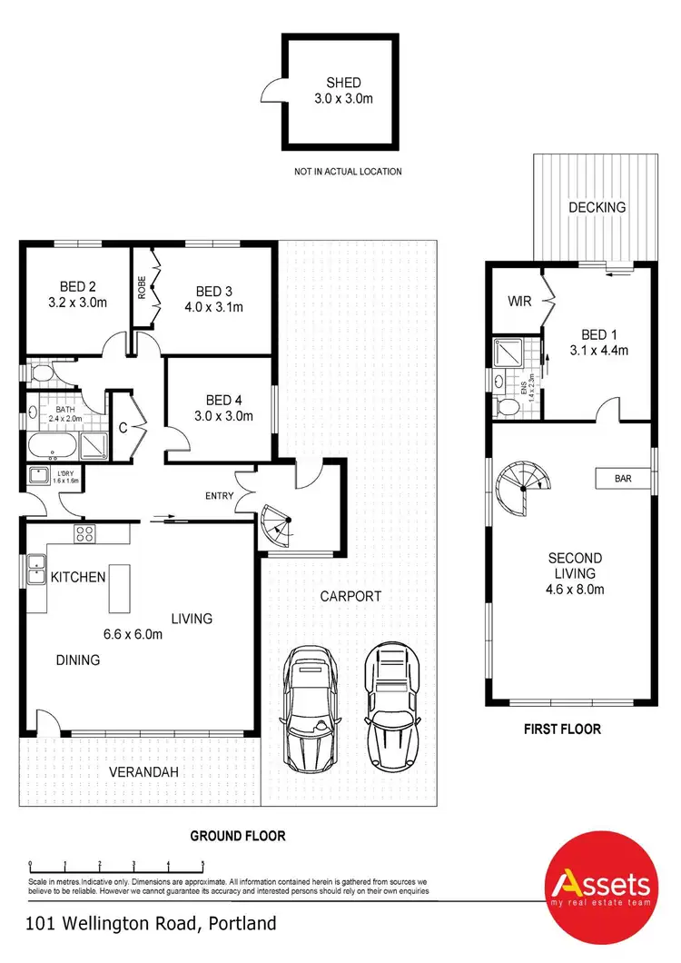 Floorplan of Homely house listing, 101 Wellington Road, Portland VIC 3305