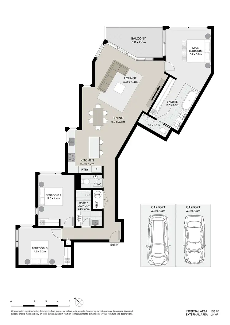 Floorplan of Homely unit listing, 324/72-74 The Strand, North Ward QLD 4810