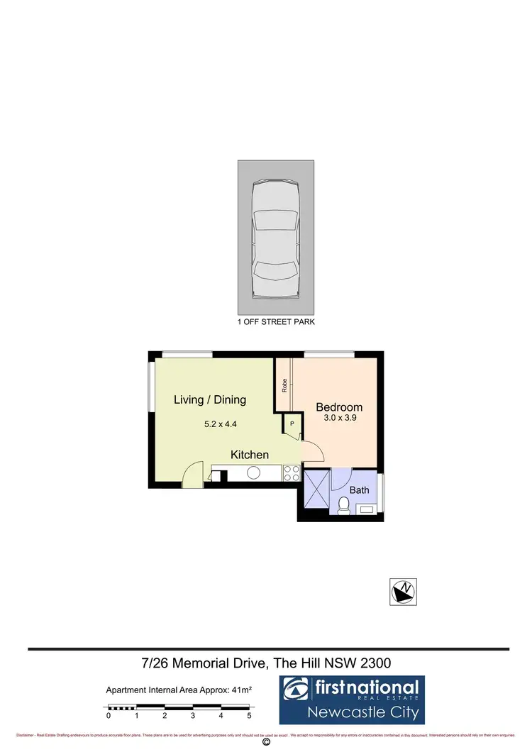 Floorplan of Homely unit listing, 7/26 Memorial Drive, The Hill NSW 2300