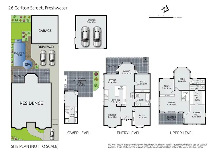Floorplan of Homely house listing, 26 Carlton Street, Freshwater NSW 2096