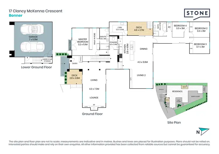 Floorplan of Homely house listing, 17 Clancy McKenna Crescent, Bonner ACT 2914