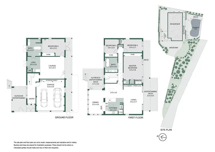 Floorplan of Homely house listing, 1A Hinkler Street, Greenwich NSW 2065