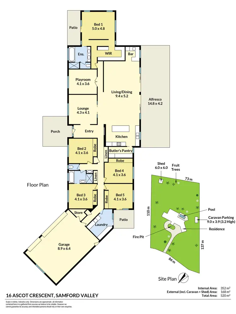 Floorplan of Homely house listing, 16 Ascot Crescent, Samford Valley QLD 4520