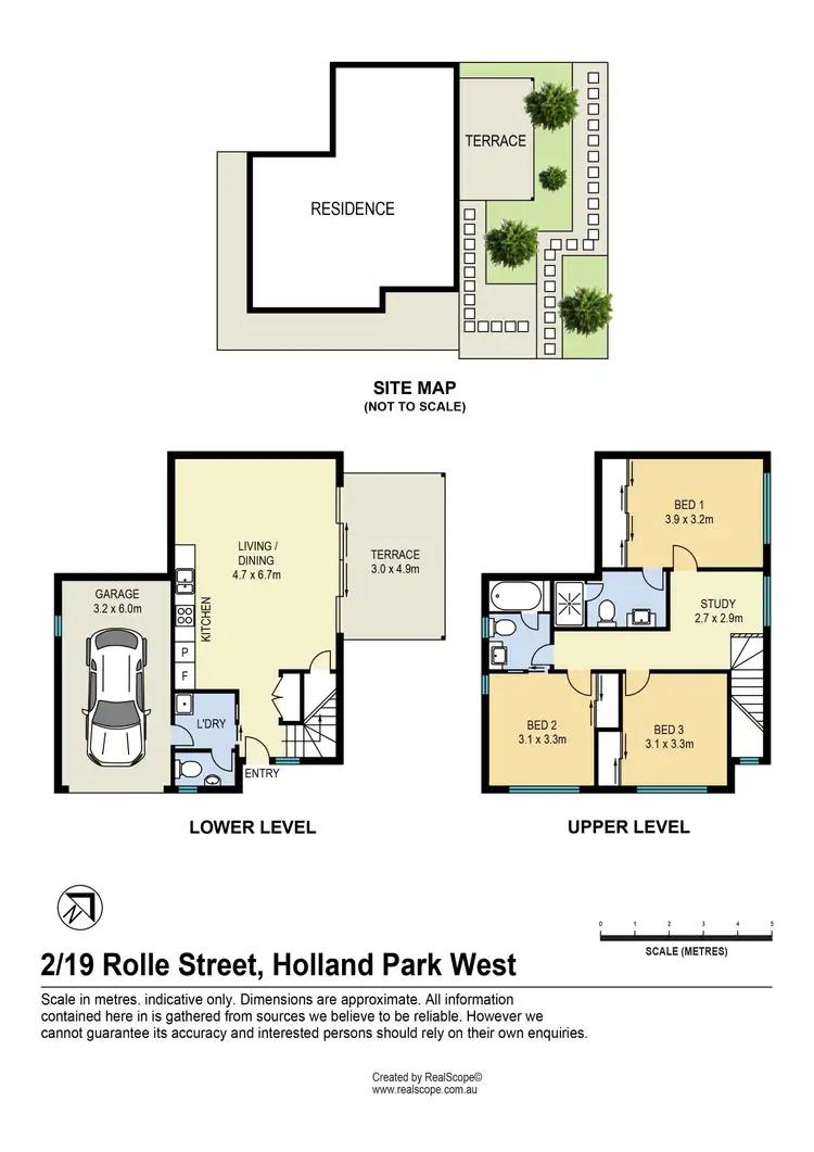 Floorplan of Homely townhouse listing, 2/19 Rolle Street, Holland Park West QLD 4121