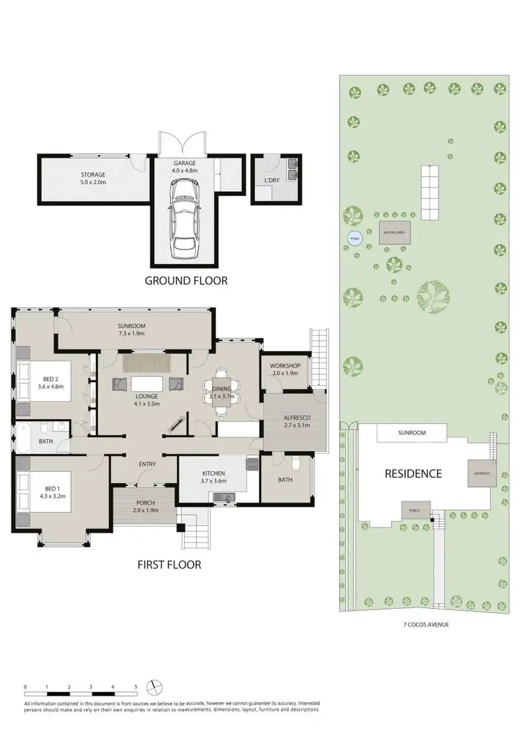 Floorplan of Homely house listing, 7 Cocos Avenue, Eastwood NSW 2122