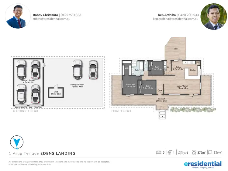 Floorplan of Homely house listing, 1 Arup Terrace, Edens Landing QLD 4207