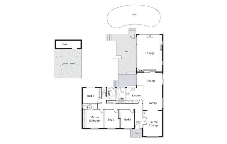 Floorplan of Homely house listing, 5 Spafford Crescent, Farrer ACT 2607