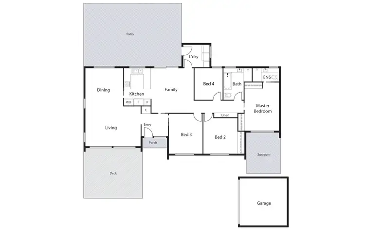 Floorplan of Homely house listing, 10 Appel Crescent, Fadden ACT 2904