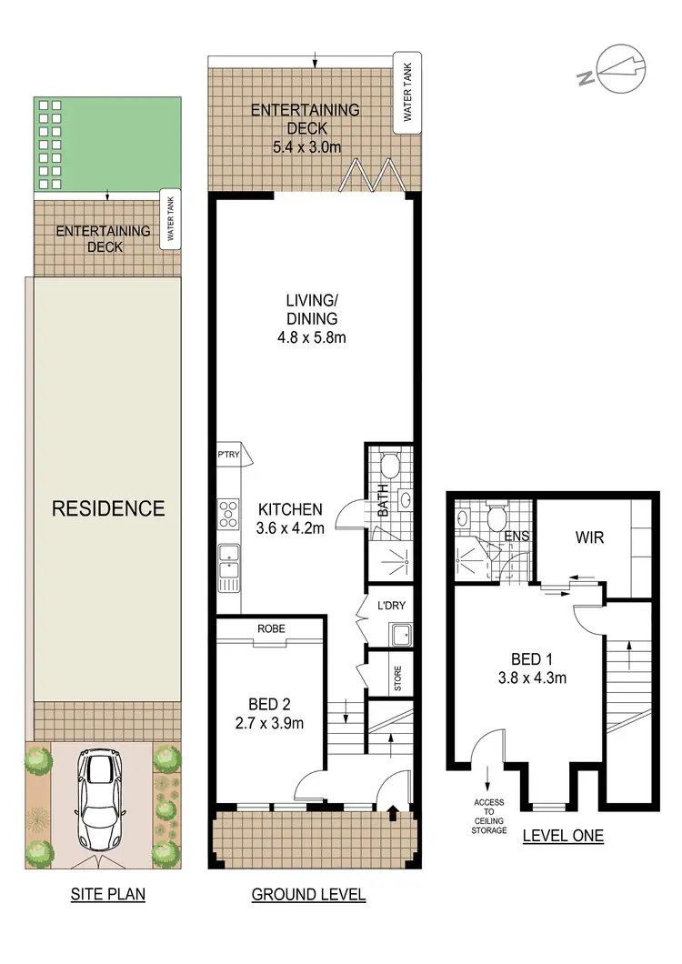 Floorplan of Homely house listing, 13 Alma Avenue, Enmore NSW 2042
