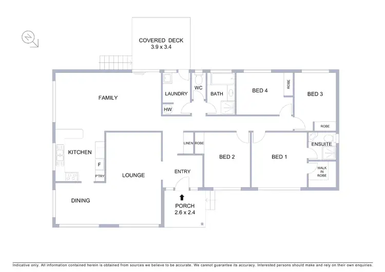 Floorplan of Homely house listing, 15 Lawrence Crescent, Kambah ACT 2902