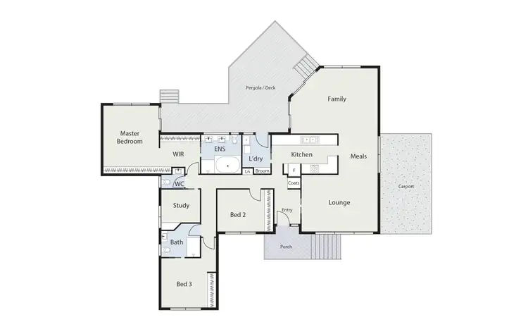 Floorplan of Homely house listing, 4 Pasco Street, Mawson ACT 2607