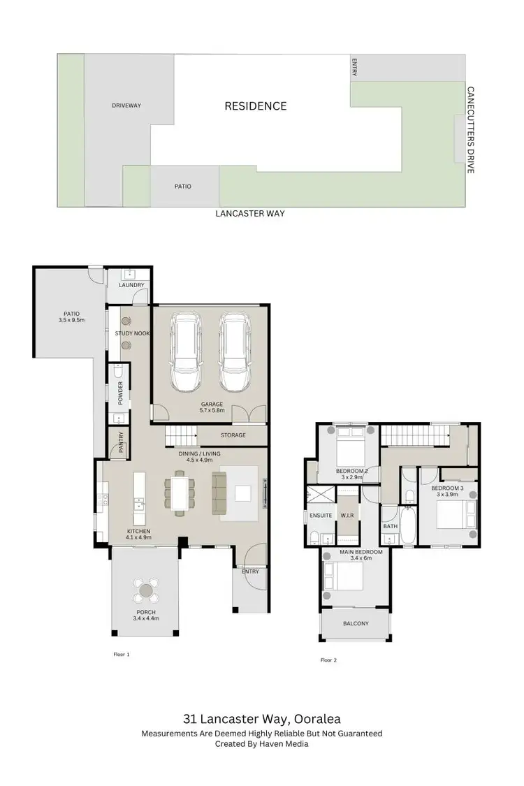 Floorplan of Homely house listing, 31 Lancaster Way, Ooralea QLD 4740