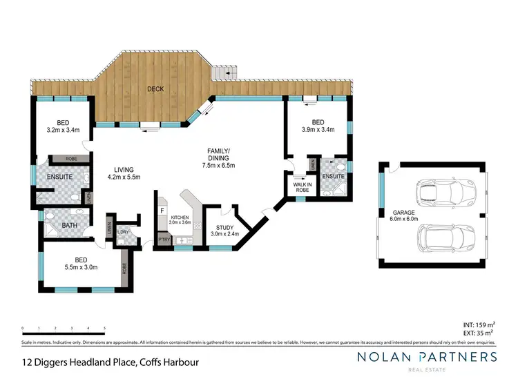 Floorplan of Homely house listing, 12 Diggers Headland Place, Coffs Harbour NSW 2450