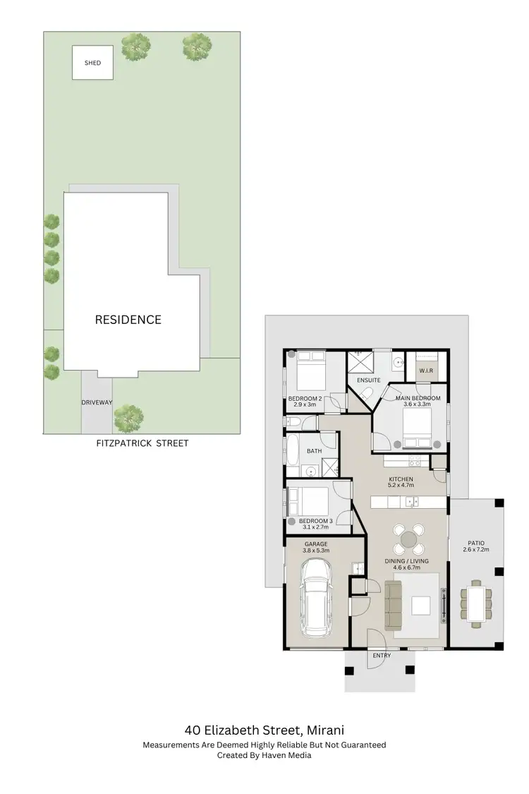 Floorplan of Homely house listing, 40 Elizabeth Street, Mirani QLD 4754