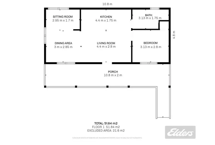 Floorplan of Homely house listing, 36 Bligh Street, Kilkivan QLD 4600