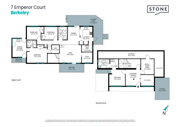 Floorplan of Homely house listing, 7 Emperor Court, Berkeley NSW 2506