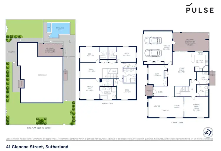Floorplan of Homely house listing, 41 Glencoe Street, Sutherland NSW 2232