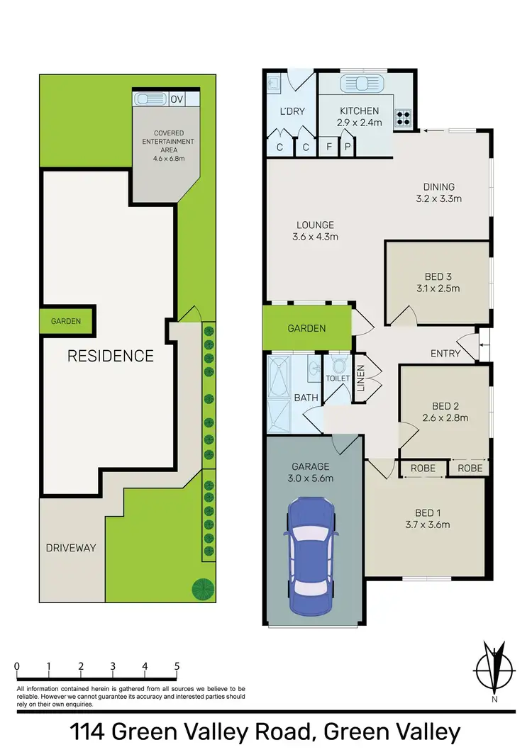 Floorplan of Homely house listing, 114 Green Valley Road, Green Valley NSW 2168
