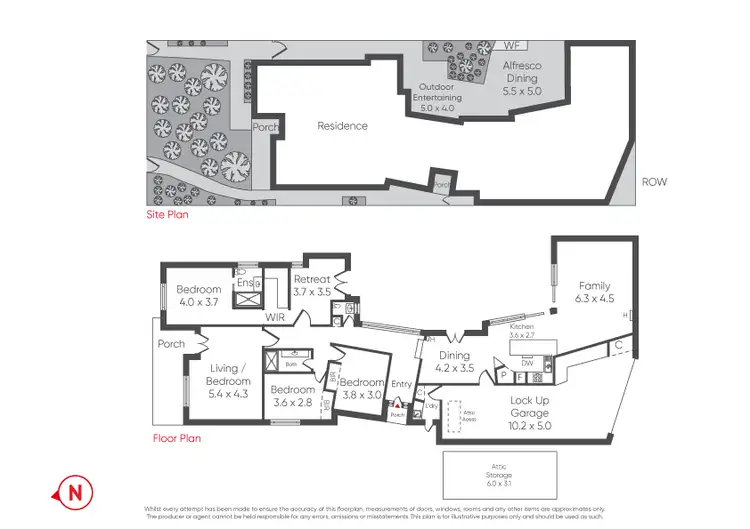 Floorplan of Homely house listing, 51 Yarra Street, Williamstown VIC 3016