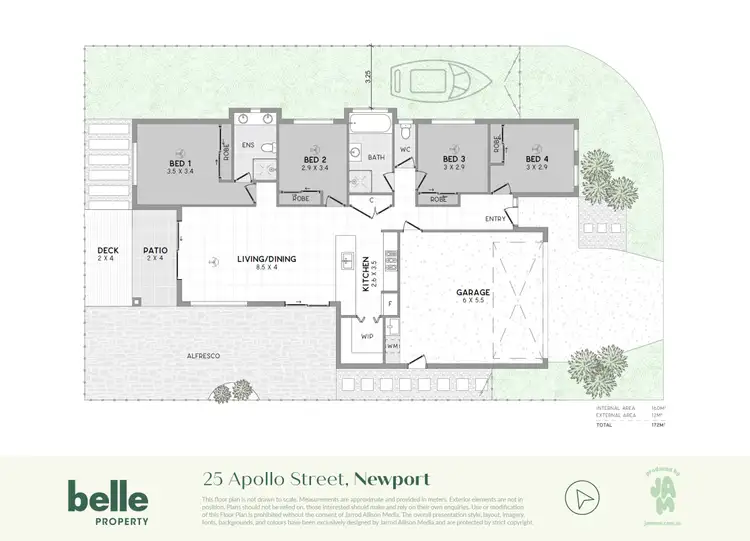 Floorplan of Homely house listing, 25 Apollo Street, Newport QLD 4020