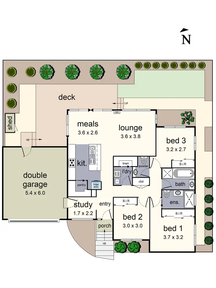 Floorplan of Homely house listing, 79A Kipling Avenue, Mooroolbark VIC 3138