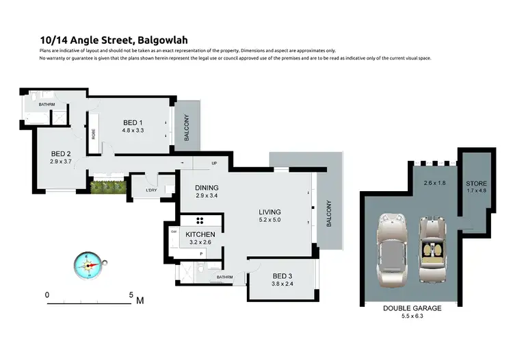 Floorplan of Homely apartment listing, 10/14 Angle Street, Balgowlah NSW 2093