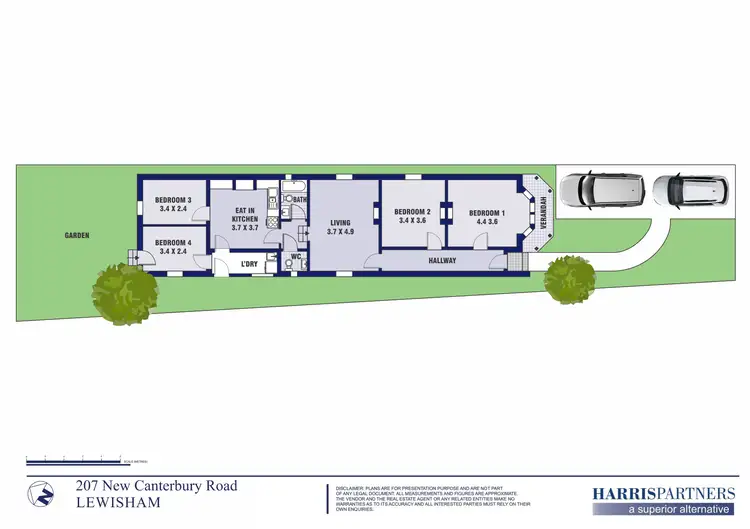 Floorplan of Homely house listing, 207 New Canterbury Road, Lewisham NSW 2049