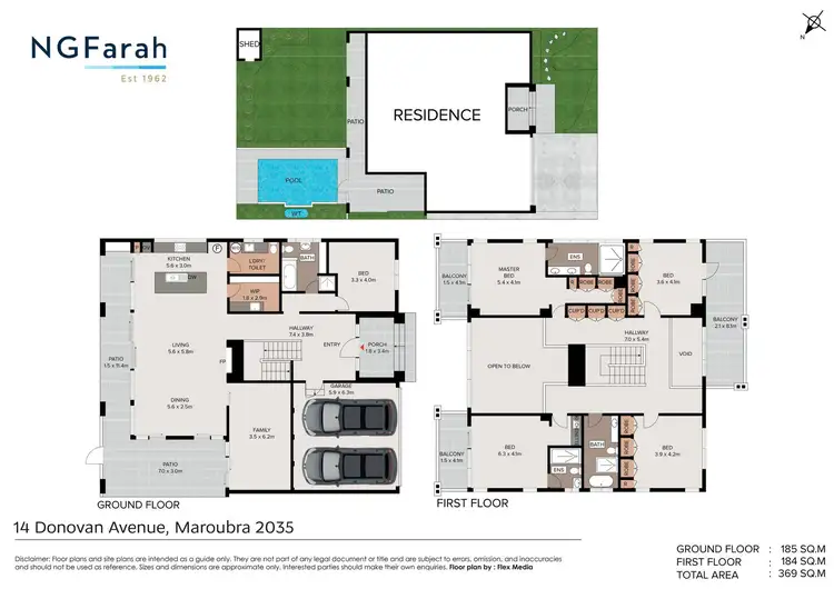 Floorplan of Homely house listing, 14 Donovan Avenue, Maroubra NSW 2035