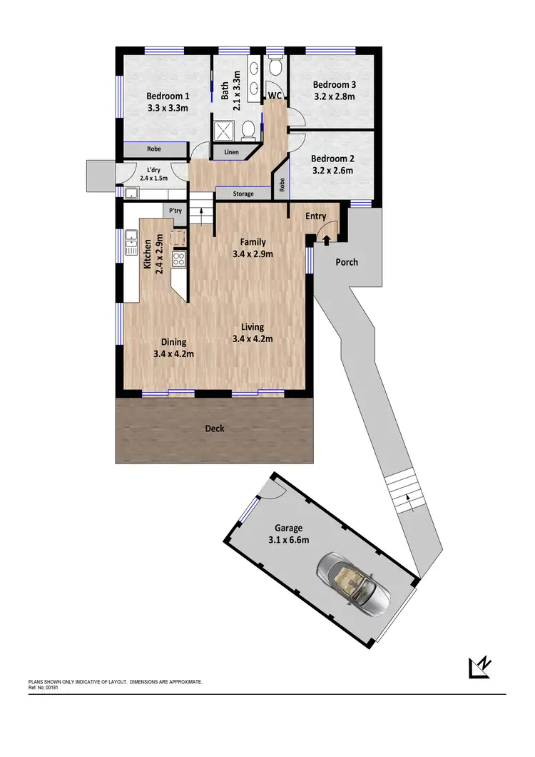 Floorplan of Homely townhouse listing, 14/11 Derrington Crescent, Bonython ACT 2905