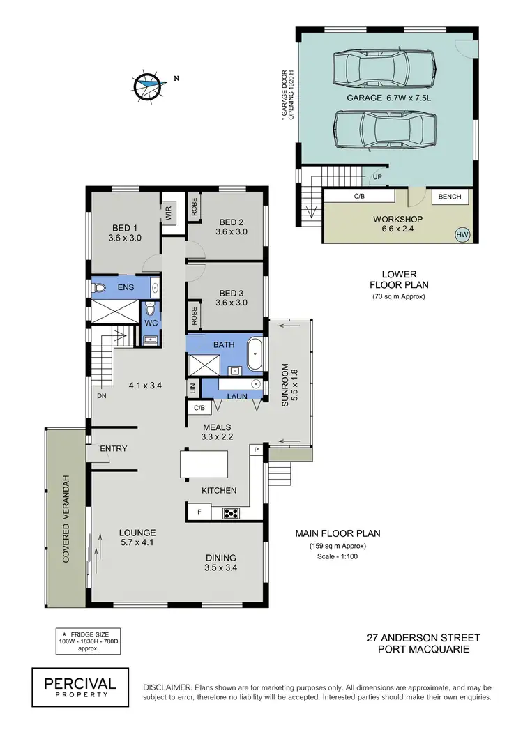 Floorplan of Homely house listing, 27 Anderson Street, Port Macquarie NSW 2444