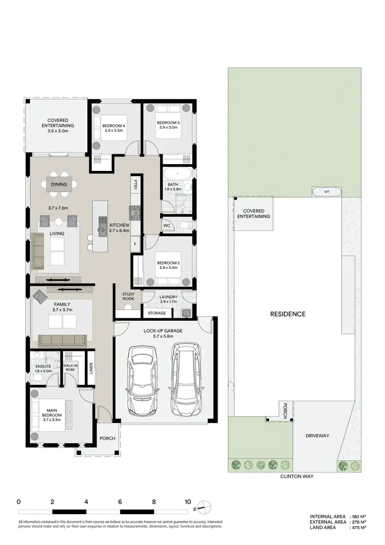 Floorplan of Homely house listing, 20 Clinton Way, Hamlyn Terrace NSW 2259