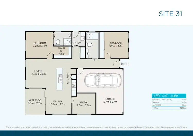 Floorplan of Homely retirement listing, 31/2-20 Island View Drive, Urangan QLD 4655