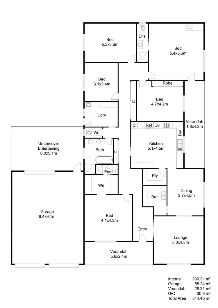 Floorplan of Homely house listing, 33 Hectorville Road, Hectorville SA 5073
