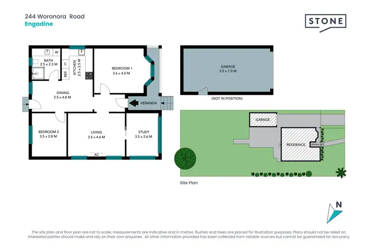 Floorplan of Homely house listing, 244 Woronora Road, Engadine NSW 2233