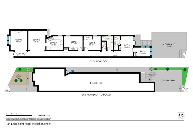 Floorplan of Homely house listing, 124 Blues Point Road, Mcmahons Point NSW 2060