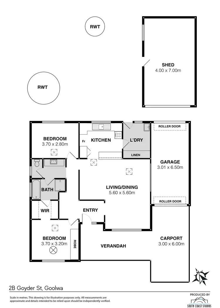 Floorplan of Homely house listing, 2B Goyder Street, Goolwa SA 5214