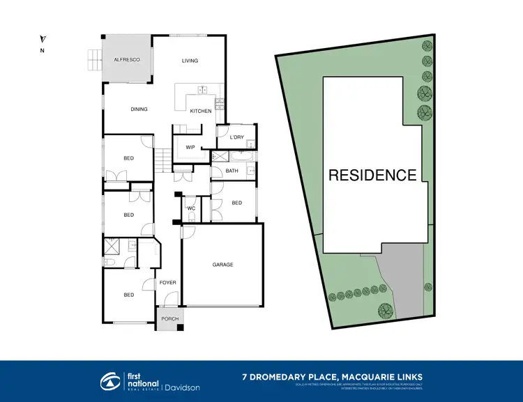 Floorplan of Homely house listing, 7 Dromedary Place, Macquarie Links NSW 2565