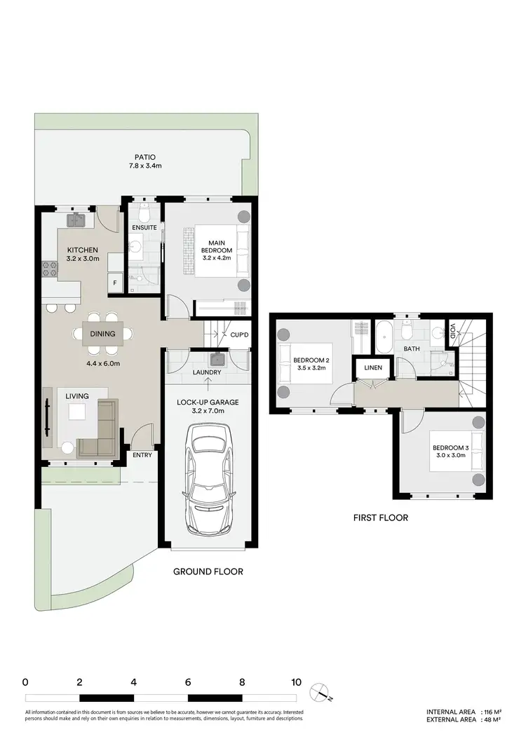 Floorplan of Homely townhouse listing, 21/38 Pratley Street, Woy Woy NSW 2256