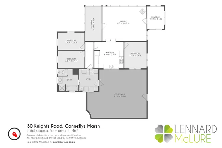 Floorplan of Homely house listing, 30 Knights Road, Connellys Marsh TAS 7173