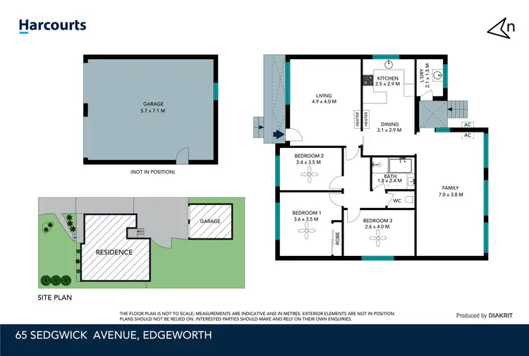 Floorplan of Homely house listing, 65 Sedgwick Avenue, Edgeworth NSW 2285