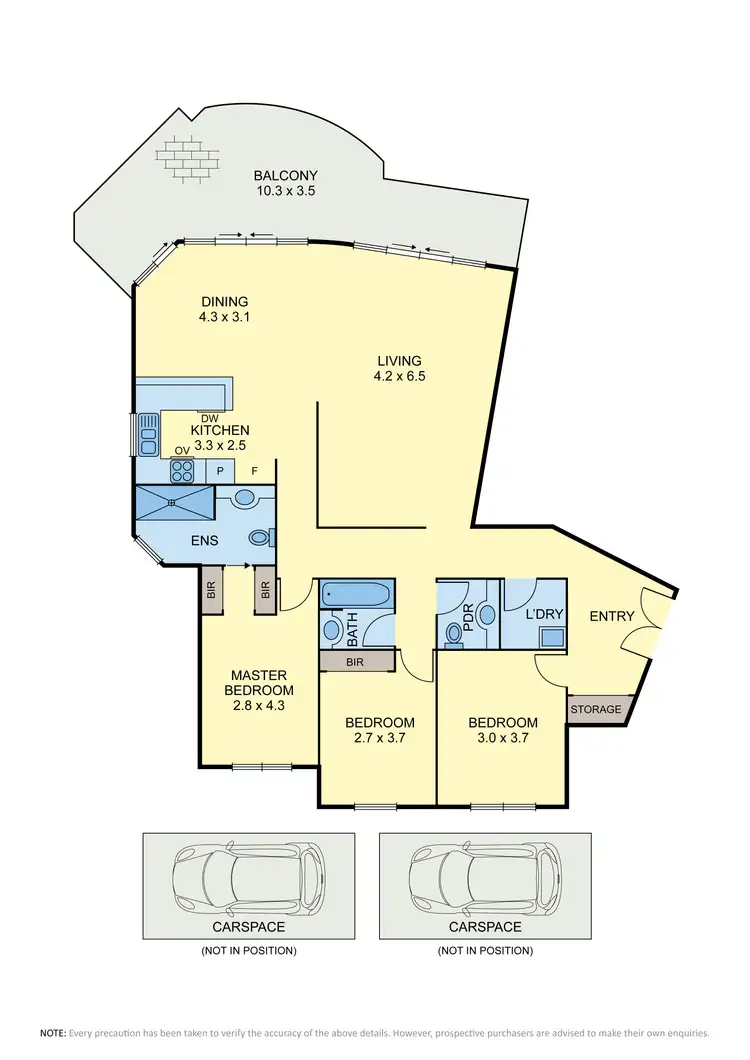 Floorplan of Homely apartment listing, 801/701 Mt Alexander Road, Moonee Ponds VIC 3039