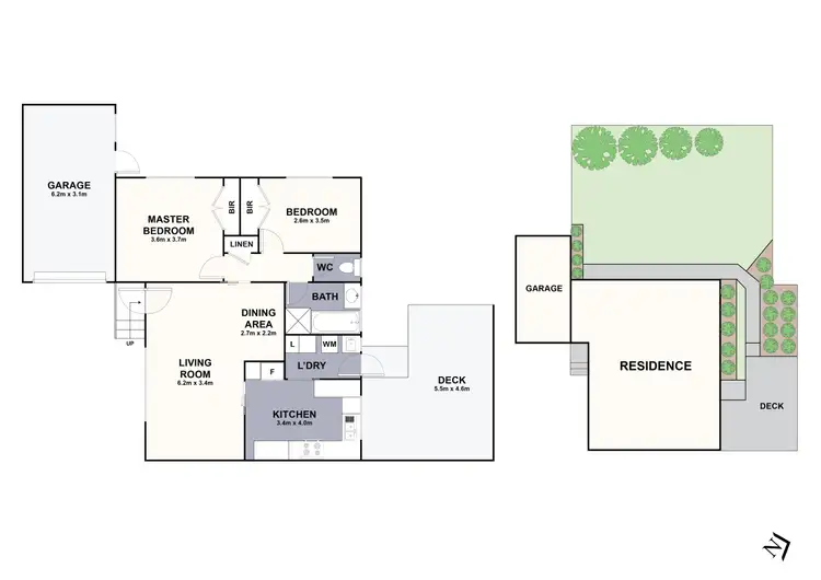 Floorplan of Homely unit listing, 6/1 Rawlinson Street, Croydon VIC 3136
